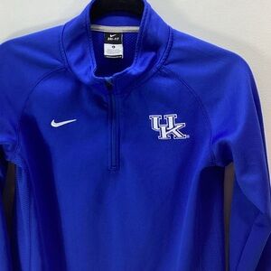 University of Kentucky Nike Royal Blue Quarter-Zip Top